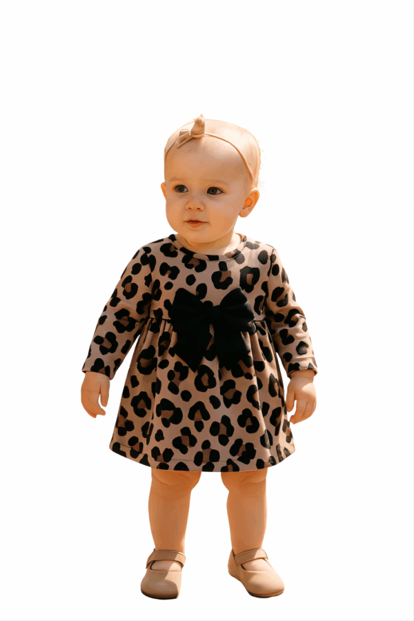 Φόρεμα Bελουτέ Animal Print SRFN